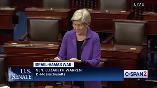 Senator Warren Floor Speech Denouncing Netanyahu's Failed Leadership, Calling for Cease-Fire