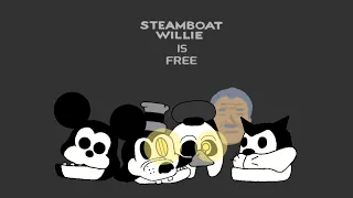 Steamboat Willie is Free