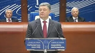 Ukrainian President Poroshenko says Ukraine crisis will affect future of Europe