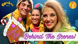 Behind the Scenes of Cbeebies Hansel and Gretel! | Maddie Moate
