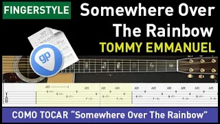 Como tocar Somewhere Over The Rainbow I Arranjo by Tommy Emmanuel (Fingerstyle TAB)