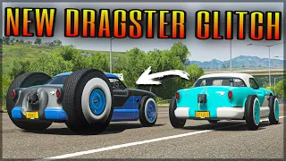 I broke Forza... again! | Forza Horizon 4 | Dragster Glitch & NEW 0-100 Record