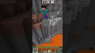 Minecraft: I Saved Herobrine and Herobrine did this 🥺 #shorts #minecraft #herobrine