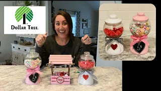 Dollar Tree DIY’s | Gum Ball Machines & Kissing Booth 💋❤️ Valentine’s Day DIY