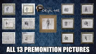 All 13 Premonition Pictures | The Devil in Me - The Dark Pictures Anthology (4K UHD)