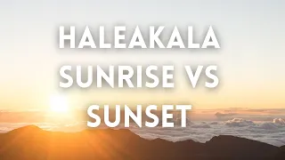 Haleakala Sunrise or Sunset    4K