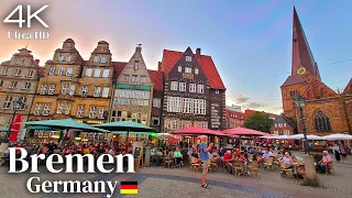 Bremen, Germany - Summer Walking Tour 2023 - 4K Ultra HD