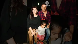 Akshay kumar with his beautiful family 👪😍 !#shorts #film #akshaykumar #short