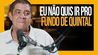 ZECA PAGODINHO SOBRE CONVITE PARA ENTRAR PARA O FUNDO DE QUINTAL | Brito podcast