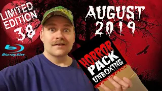 HORROR PACK AUGUST 2019 BLU RAY UNBOXING