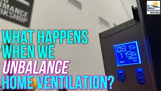 Home Pressure Effects of Unbalanced ERV, Ventilating Dehumidifier, or Supply-Only Ventilation