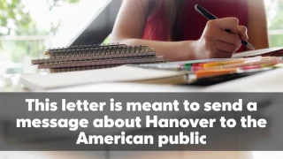 Hanover College alums send letter to Vice President Pence
