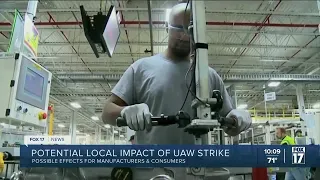 Potential local impact of UAW strike