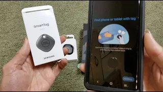 How To Setup Samsung Galaxy Smart Tag Bluetooth GPS Location Tracker KeyChain App!