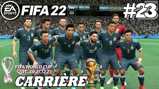 FIFA 22: MODE CARRIÈRE: COUPE DU MONDE 2022 1/8 DE FINALE - LIONEL MESSI ARGENTINE