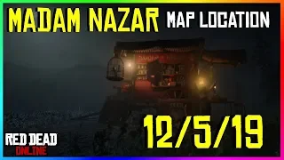Red Dead Online - Madam Nazar Map Location 12/05/19 I December 5 RDR2