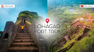 Lohagad Fort by Train | How to reach Lohagad fort | Lohagad fort History | Lohagad fort in Monsoon.