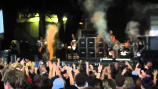 Black Veil Brides - "Fallen Angels" Live @ Vans Warped Tour on 7-25-2015