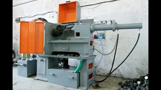 Automatic drilling in Lathe machine. Hydraulic drilling machine.
