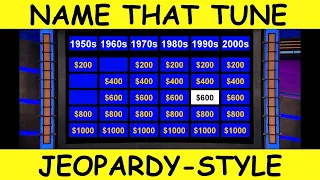 Name That Tune Music Trivia Jeopardy Style | Quiz #1