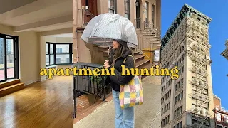 nyc apartment hunting | touring 8 apts (with prices)