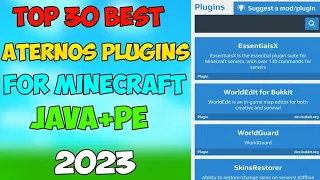 Top 30 Best Aternos plugins For 1.20 In Hindi | Best Plugins For Smp