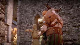 Dragon Age Inquisition - complete human male mage x The Iron Bull romance