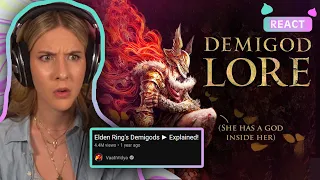 REACTING To VaatiVidya Elden Ring's Demigods ► Explained!