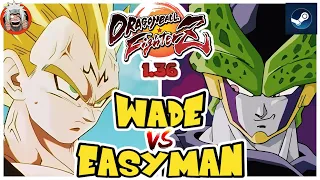 DBFZ Easyman vs Wade (GokuSSJ, Gohan, VegetaSSJ) vs (Cell, A21LC, Kefla)