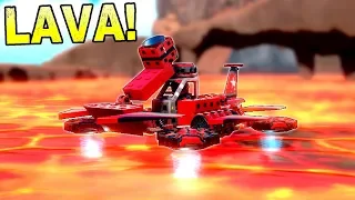 When The Floor Is LITERALLY Lava, I Have One Option... - Trailmakers Gameplay