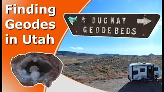 Fun Geode Hunting at Dugway Geode Beds in Utah | Unearthing Hidden Treasures!