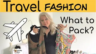 Travel Fashion, What Style & How to Pack for Comfort & All in a Carry On, Women, Awesome over 50