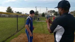 Elijah Clarke age 12...throwing 70 MPH...