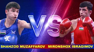 BOKS. FINAL. Shahzod Muzaffarov vs Mironshox Ibragimov