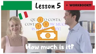 Learn Italian in 30 Days | #5 | Numbers 1 to 10, Nouns + Plural (+ ENG/ITA SUBTITLES + WORKBOOK)