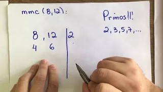 Matemática em Casa - M.M.C. Mínimo Múltiplo Comum. Aula #001