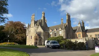 4K - Castles of Scotland , Lauriston castle , Japanese garden in Edinburgh #castle #scotland #uk