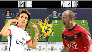 BEST HAIR TEAM ✨  VS WORST HAIR TEAM 💩 - FIFA 18 EXPERIMENT! FIFA 18 GIVEAWAY FORFEIT!