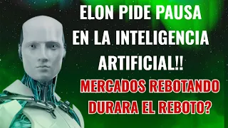 Se Acabaron Los Problemas? Mercados Rebotando!! Elon Musk Pide Pausa en la Inteligencia Artificial!