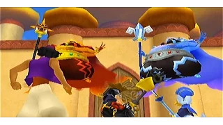 Kingdom Hearts II PS2 Walkthrough Part 35 Volcanic and Blizzard Lords