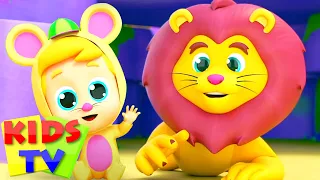 The Lion And The Mouse Story | Three Little Bears | Pretend Play Song | Stories for Babies | Kids Tv