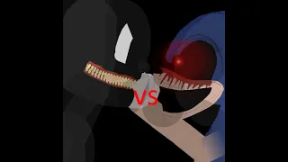 Cartoon Cat Vs Sonic Exe (Stick Nodes) (Trevor Henderson Vs Creppypastas)