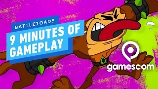 9 Minutes of Battletoads Gameplay - Gamescom 2019