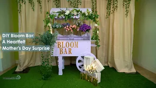 DIY Bloom Bar: A Heartfelt Mother's Day Surprise | How To | Tableclothsfactory.com
