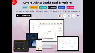 Crypto Admin Templates with Bootstrap 5 Admin Dashboard Template