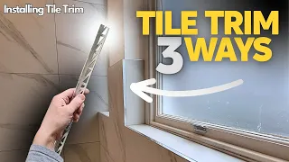 Tile Trim Guide For an EASY Designer Finish