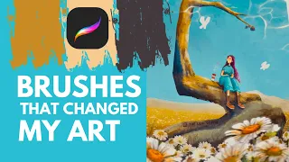 These Digital Brushes Change My Art | Procreate Tips & Techniques