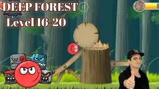 Ep. 26 | Red Ball level 16-20 | Red Ball Gameplay | Red Ball Game All Level | Red Ball Android Games