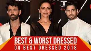 Deepika Padukone, Hrithik Roshan, Sidharth Malhotra: Best and Worst Dressed at GQ Best Dressed 2018