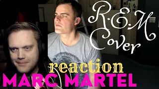 Recky reacts to: Marc Martel (REM Cover) -  Everybody hurts